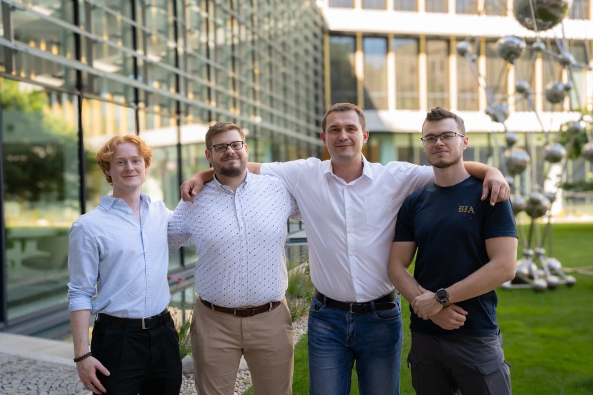 Tým MDCS Group – Michal Dudek, Roman Řehák, Filip Morschl, Robert Talužek